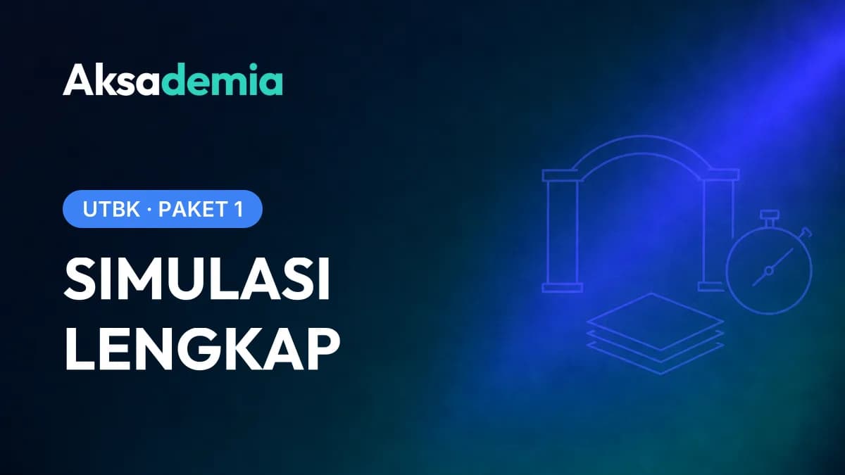 UTBK 2027: Simulasi Lengkap Paket 1